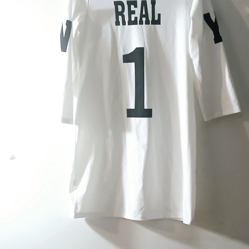 Ladies/Unisex White Jersey by Shein